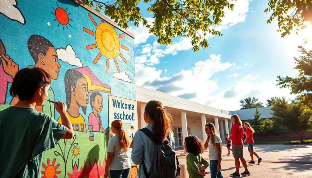 importância da pintura de escola